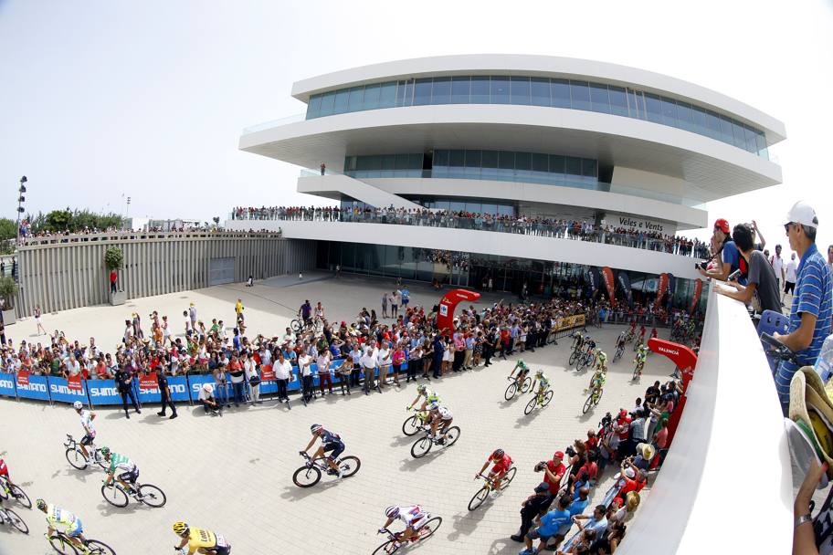 Decima tappa della Vuelta da Valencia a Castellon di 146,6 km. Bettini